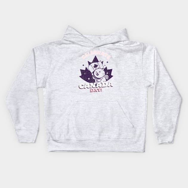 Celebrate Canada Day! Kids Hoodie by WizardingWorld